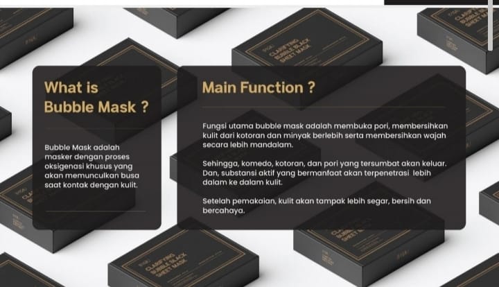 Bubble Mask Treatment