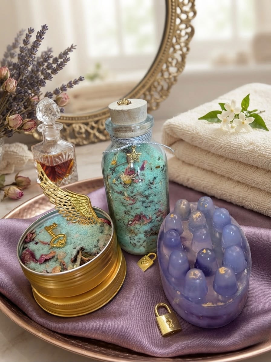 Set mandi lavender